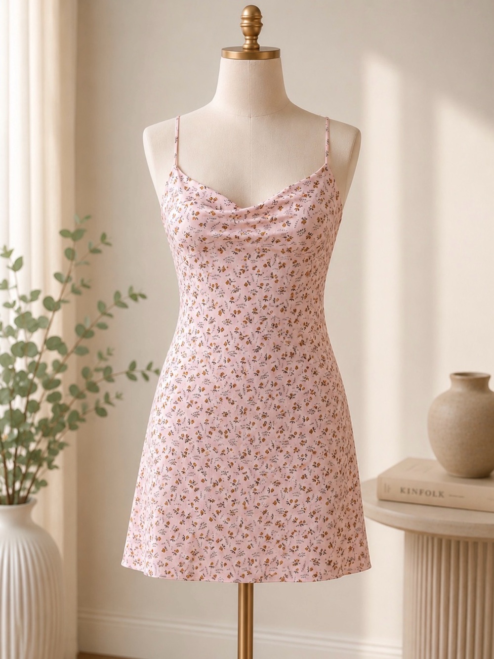 Princess Polly Pink Floral Slip Maxi Dress